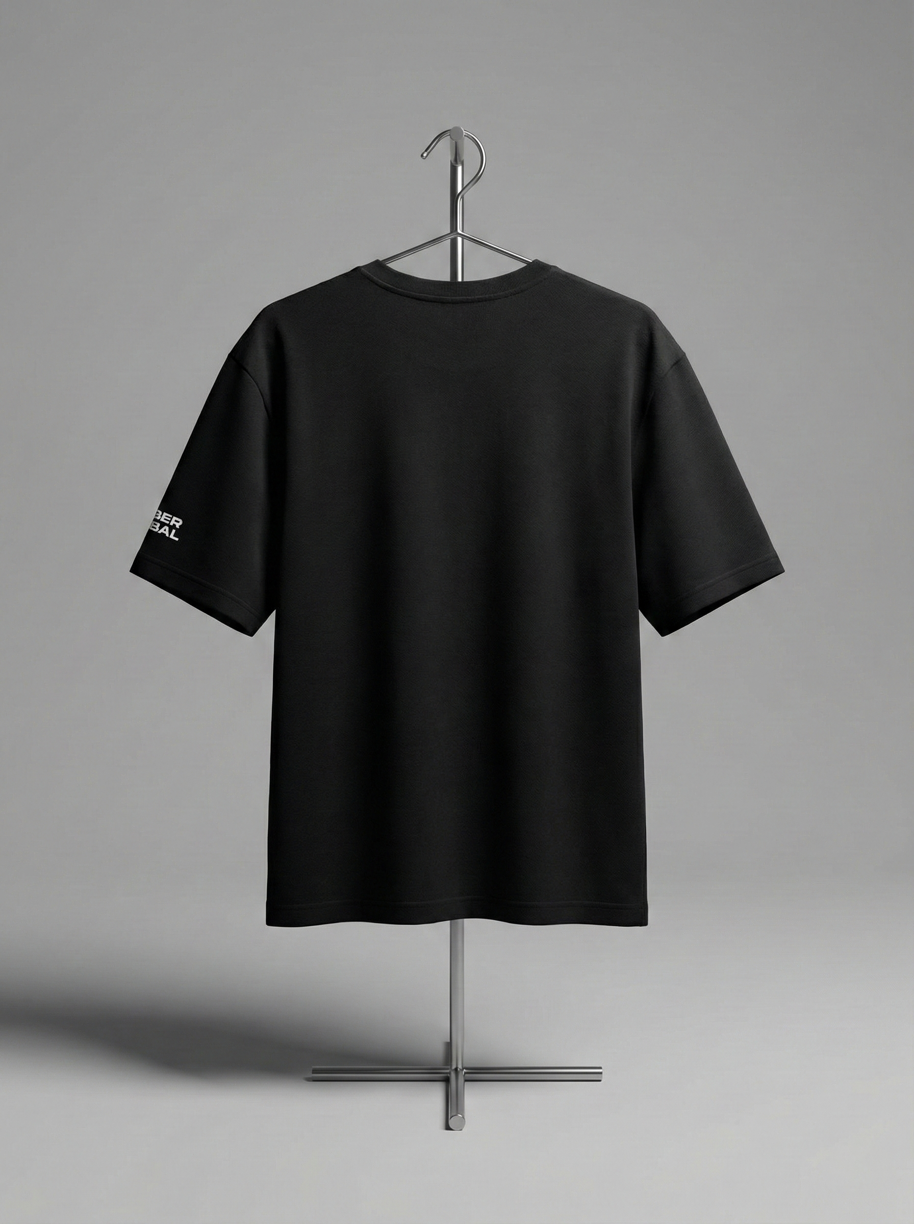 Euporia Black Oversized T-Shirt