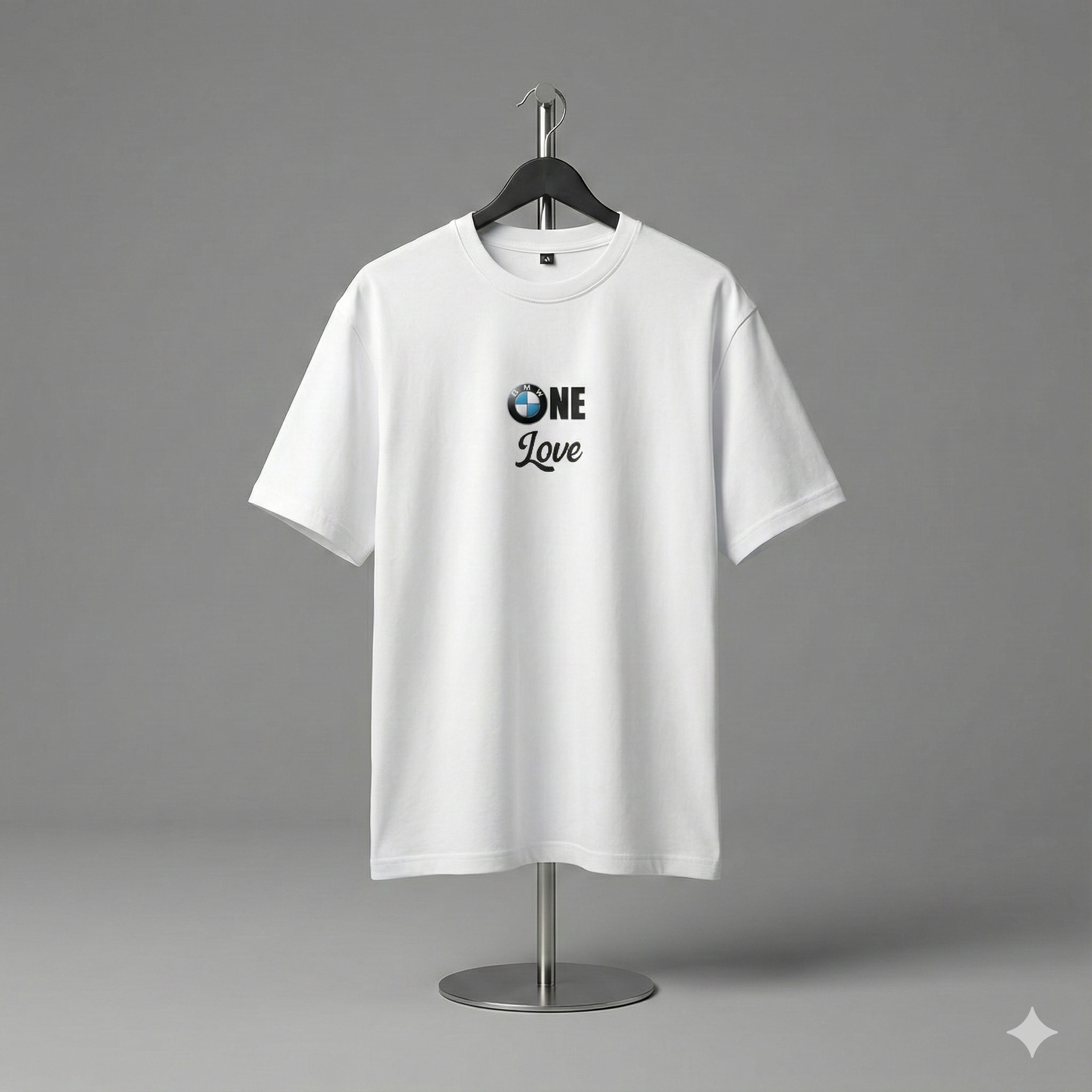 BMW White Oversized T-Shirt