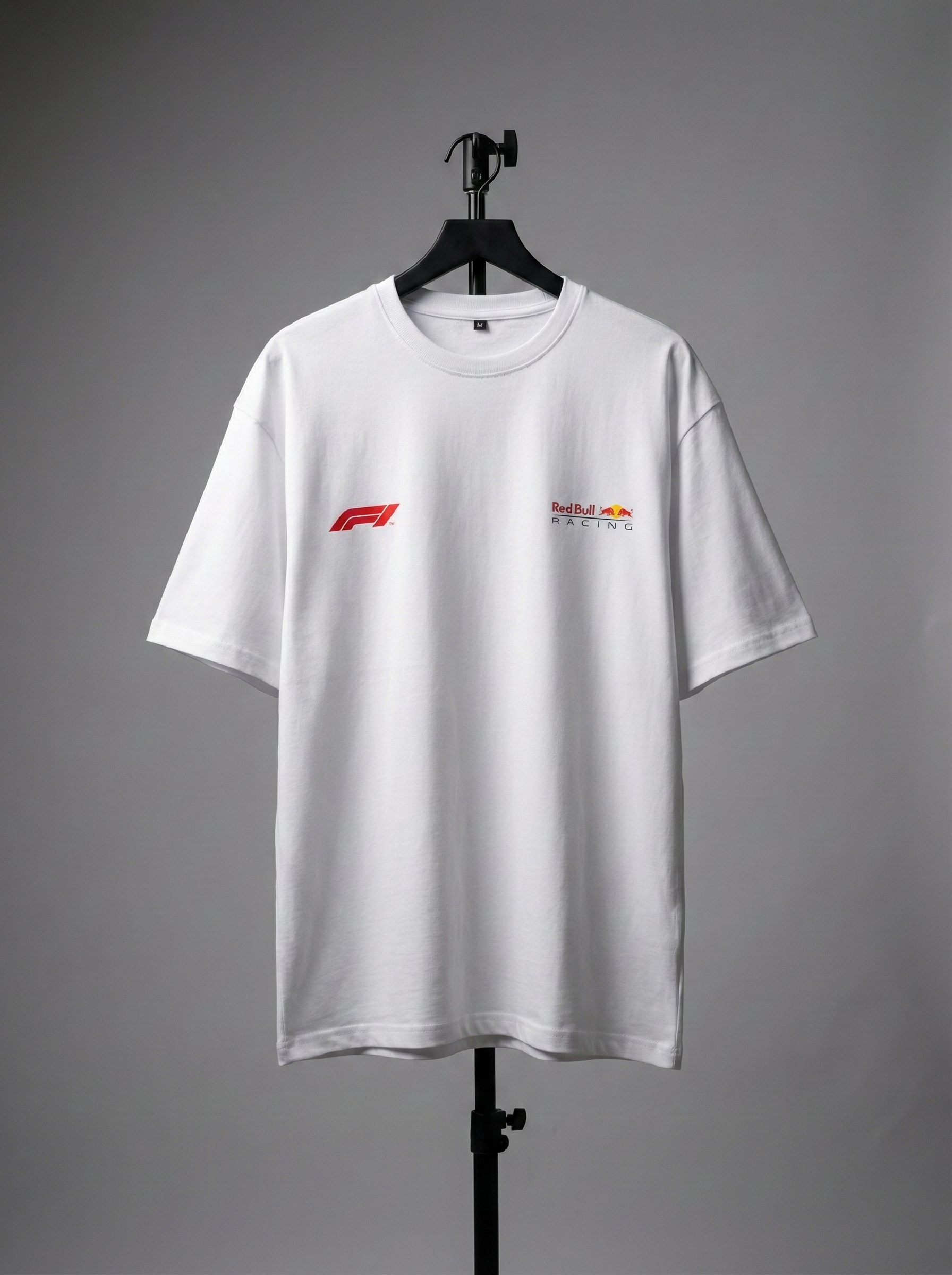 F1 White Oversized T-Shirt